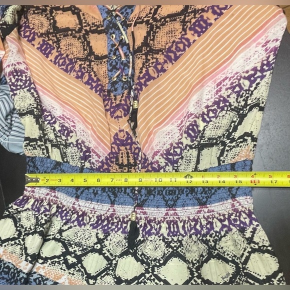 Hale Bob silk dropped waist dress - Picture 10 of 11